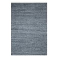 thumbnail image 1 of EORC Handmade Wool Dark Grey Contemporary Transitional Rome Rug, 1 of 9