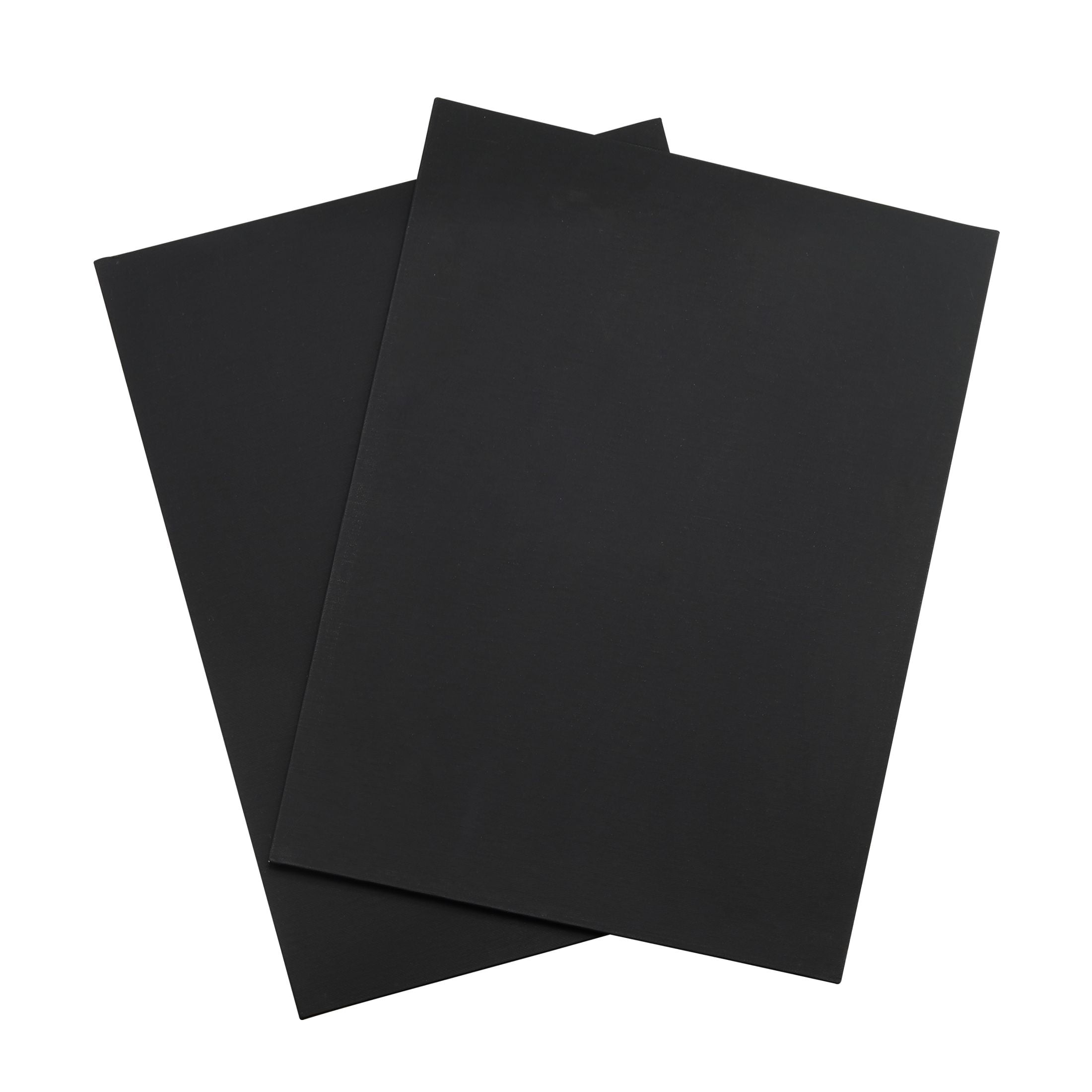 Studio Canvas Panel, 100% Cotton Acid Free Black Canvas, 12"X16", 2 Pieces, Academic Canvas, Great Chioce for Beginners and Hobbyists of All Skill Levels.