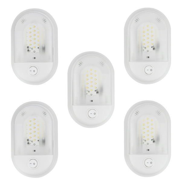 Dumble 12 Volt RV Light Fixtures Single Dome Interior LED Lights