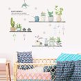 thumbnail image 2 of Un conjunto de lindos adhesivos de pared con plantas en macetas, adhesivos de pared autoadhesivos, 2 of 4