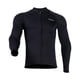 thumbnail image 1 of Traje de Neopreno de Manga Larga con Cremallera Frontal Chaqueta de Neopreno 1.5mm Hombre Negro S, 1 of 8