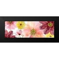 thumbnail image 2 of Robinson, Carol 24x11 Black Modern Framed Museum Art Print Titled - Pop of Pink II, 2 of 5