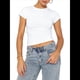 thumbnail image 3 of Camisetas Básicas para Mujer, Top Corto Ajustado de Corta, Camisetas Ajustadas para Salir, Ropa de Verano, Tops. M, 3 of 9