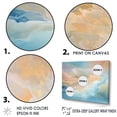 thumbnail image 3 of Designart "Ethereal Clouds Fluid Artistry IV" Clouds Floater Framed Canvas Art Print, 3 of 5