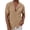 Khaki, variant on FRSASU Mens Knit Shirts Short Sleeve Button Down Casual Shirt Vintage Old Money Polo Shirts Vacation Beach Tops Khaki