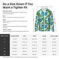 thumbnail image 6 of Haiem Hawaii Palms UPF 50+ Fishing Shirts for Men Long Sleeve UV Sun Protection Hoodie Non-Mask Outdoor Hiking Shirts, 6 of 8
