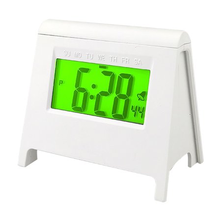 Neorosiri Smart Multi-Function Mini LCD Alarm Clock with Luminous Display and Temperature Calendar