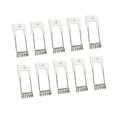 thumbnail image 2 of BELOVING 10 Pieces Downlight Panel Lamp Spring Clip Bracket Professional LED Recessed White, 2 of 10