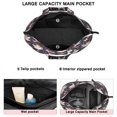thumbnail image 3 of Dark Pink Fairy Princess Pattern Travel Tote Bags for Women Carry On,Large Weekender Bags for Women Travel,Multi Functional Duffle Bag for Work,Shopping,Sports, 3 of 5