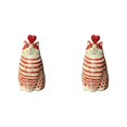 thumbnail image 1 of (2-Pack) Rinsvye Resin Crafts Polka Dot Modern Flower Pot with Stand Cat Vase for Cat Variety Pack 4 5 6 Lovers Small Flower for Crafts Ceramic Flower Outdoor Set Flower for Outside, 1 of 8