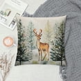 thumbnail image 2 of COMIO  Tree Deer Pillow Covers,Merry Christmas Pillow Cover,Christmas Tree Pillow Covers, 2 of 5