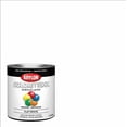 thumbnail image 4 of Krylon COLORmaxx K05631007 Interior/Exterior Paint, White, Flat, 32 oz, 4 of 7