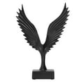 thumbnail image 2 of Eagle Wing Craftwork Sculpture, Abstract Eagle Desktop Decoration Figurine Table Decor Statue Home Decor Desk Ornament with Base for Office Living Room Study Hotel, 2 of 7