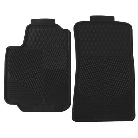Highland 4602200 All Weather Black Front Seat Floor Mat Walmart