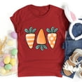 thumbnail image 4 of Plebaso T-Shirts de Pâques pour Femmes Manches Courtes Graphiques Hauts Imprimés Décontractés Mode pour Femmes, 4 of 6
