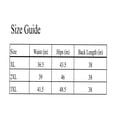 thumbnail image 3 of Be-Girl Women's Plus Long Denim Skirt, A-Line Maxi Length, Contrast Stitching - SG-87984, 3 of 5