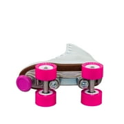 Chicago Skates Ladies Classic Quad Roller Skates, White, Size 3