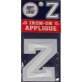 thumbnail image 2 of Horizon Group USA Next Style White Letter Z Iron-On Embroidery Applique, 2 of 2