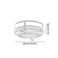 thumbnail image 4 of 360 Degree Rotating Metal Spice Rack | Countertop Organizer for Kitchen & Office | 9.84 x 2.16 Inch Space-Saving Storage Shelf | White Finish | 1 Piece, 4 of 7