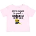 thumbnail image 3 of Inktastic Future Firefighter Like My Uncle Boys or Girls Baby T-Shirt, 3 of 5