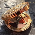 thumbnail image 4 of Paleta de sombras de ojos HUOGUO Lucky Coin Sunrise Nude Matte x9, 4 of 5