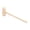 2PCS-Beige, variant on 3PCS Solid Wood Handle Rubber Mallet Damage Free,Craft Supply,Wooden-Handled Rubber Hammer, A Damage-Resistant Installation Tool Suitable for Handicrafts, Home Installation and Repair