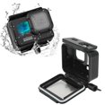thumbnail image 3 of Action Camera Waterproof Case, High Hardness Rust  316 Stainless Steel Button Waterproof Camera Housing Tempered Glass Lens  for  9 Camera, 3 of 7