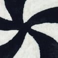 thumbnail image 3 of United Weavers Finesse Shag Area Rug 2100 21770 Pinnacle Black Waves Curves 1' 10" x 3' Rectangle, 3 of 3