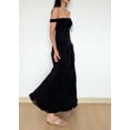 thumbnail image 3 of Robe Maxi à Volants Blanche Sans Bretelles avec Boutons et Smocking pour Femmes, Rose Soleil, 3 of 5