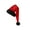 Watermelon Red, variant on XUEMAO Christmas Hat for Adult, Black Plush Long Santa Hats Xmas Velvet Christmas Hats For Adults Keep Warm Winter Christmas Hat