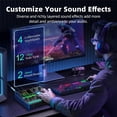 Sound Board PUPGSIS Gaming Audio Mixer, Audio Interface With Pro- Preamp, 48V Phantom Power, Bluetooth 5.3 Podcast Equipment Bundle Soundboard For Pc Sound Board PUPGSIS Gaming Audio Mixer, Audio Interface With Pro- Preamp, 48V Phantom Power, Bluetooth 5.3 Podcast Equipment Bundle Soundboard For Pc