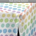 thumbnail image 4 of Abstract Dog Crate Cover, Continuing Print of Colorful Pastel Tone Polka Dots on a Plain Background, Easy to Use Pet Kennel Cover Small Dogs Puppies Kittens, 7 Sizes, Multicolor, by Ambesonne, 4 of 6