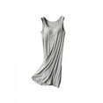 thumbnail image 2 of Ladies Womens With Chest Pad Without Rims Vest Nightdress Shirt Nightie Nightwear Cotton, 2 of 6