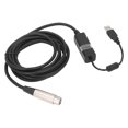 thumbnail image 1 of USB Microphone Cable, 10FT Plug and Play USB Male To XLR Female Cable  for Karaoke Singing, 1 of 7