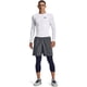 thumbnail image 2 of Leggins Under Armour Armour HeatGear 3/4 para Hombre Azul Marino, 2 of 5