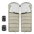 thumbnail image 4 of Sleeping bags,Split Into Use Cold Weather 12c- -18c Cold-resistant With Weather 12c- -18c With Split Into Persons Cold Weather 12c- -18c Cold-resistant Khaki Hxber Huiop Twirltide, 4 of 6