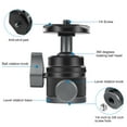 thumbnail image 3 of PULUZ 360 Panorama Aluminum Alloy Tripod Ball Head Adapter with Knob Lock(Black), 3 of 6