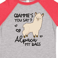 thumbnail image 4 of Inktastic Grammie's You Say Alpaca My Bags Boys or Girls Toddler T-Shirt, 4 of 5