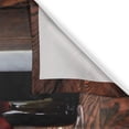 thumbnail image 3 of Ambesonne Wine Kitchen Curtains, Cabernet Bottle Cheese, 55"x45", Brown Burgundy Cream, 3 of 3