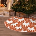 thumbnail image 5 of Xecao Christmas Snowflake Dog Pattern Christmas Tree Skirt Round Xmas Tree Mat Base Cover for Holiday Home Decorations-36", 5 of 6