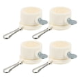 thumbnail image 6 of Oraceous 4 pcs Flag Pole Rings With Rotating Mounting Clips Metal Flag Pole Accessories Replacement Flag Pole Holder Rv Flag Pole Kit For Outdoor Use, 6 of 10
