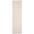 thumbnail image 4 of SAFAVIEH Natura Ashley Braided Crisscross Wool Area Rug, Ivory/Beige, 6' x 6' Square, 4 of 5