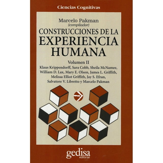CONSTRUCCIONES DE LA EXPERIENCIA HUMANA VOL. II GEDISA MARCELO PAKMAN