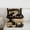 Black Brown, variant on Castle Fairy Teens Animal Deer Queen Comforter Set,Jungle Wildlife Bedding Comforter Set