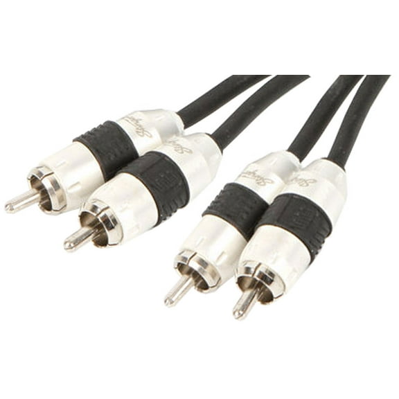 Stinger SI826 Car Stereo Audiophile 8000 Series 6 Ft Rca Amp Interconnect Cable