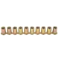 thumbnail image 1 of 10PCS Rivet Nuts Rivnut Insert Nutsert Zinc Plated M8x1.25x18mm Automobile Components, 1 of 14