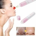 thumbnail image 4 of Mini Handheld Facial Blackhead Suction Face Skin Protection Pore Cleansing Device Zit Acne Remover Cleaner Machine Pink, 4 of 7
