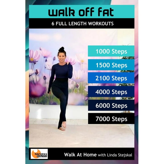 Walk off Fat Series 6 Workouts - Barlates Body Blitz - Linda Stajskal - Music Only Workout DVD (no cuing)