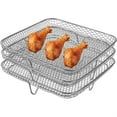 thumbnail image 6 of Multilayers Dehydrator Rack Toast Rack Air Fryers Tool Kitchen Baking Accessory, 6 of 6