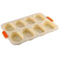 thumbnail image 1 of Silicone Bread Forms Loaf Baking Mould Baguette Pan French Bread Tray Bread Rolls Mold For Sub Roll Toasting Backing (Color Dot), 1 of 9